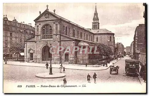 Cartes postales Paris Notre Dame De Clignancourt