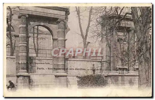 Cartes postales Paris Ses Squares et Ses Jardins Tuileries Les ruines