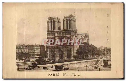 Ansichtskarte AK Paris Notre Dame Publicite Alcool