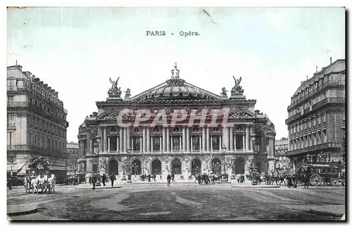 Cartes postales Paris Opera