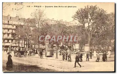 Cartes postales Paris Square des Arts et Metiers