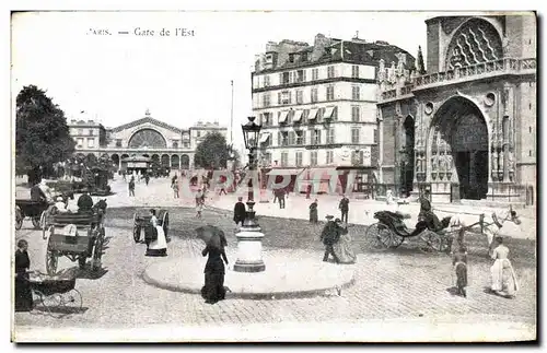 Cartes postales Paris Gare de L Est