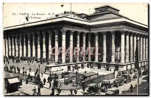 Cartes postales Paris La Bourse