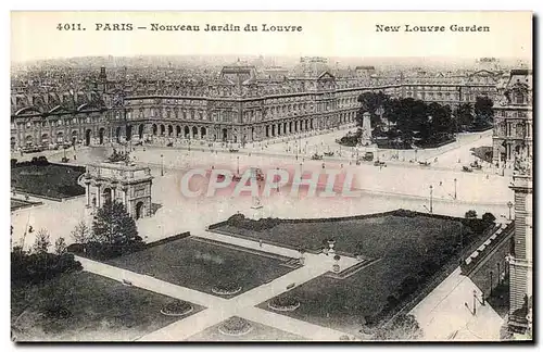 Ansichtskarte AK Paris Nouveau Jardin du Louvre