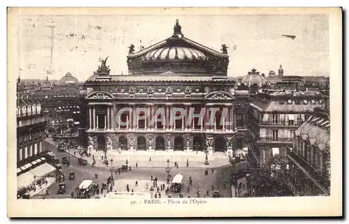 Cartes postales Paris Place de l Opera