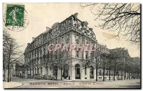 Cartes postales Majestic Hotel Paris Avenue Kleber