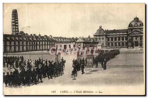 Ansichtskarte AK Paris l Ecole Militaire Militaria