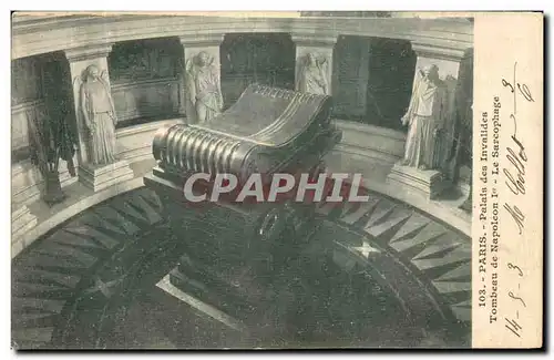 Ansichtskarte AK Paris Palais des Invalides Tombeau de Napoleon 1er Le Sarcophage