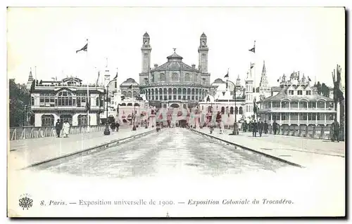 Cartes postales Exposition Universelle de 1900 Exposition coloniale Du Trocadero