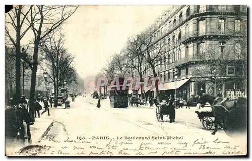 Cartes postales Paris Le Boulevard Saint Michel