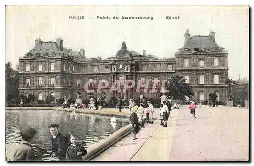 Ansichtskarte AK Paris Jardins Du Luxembourg Senat Enfants