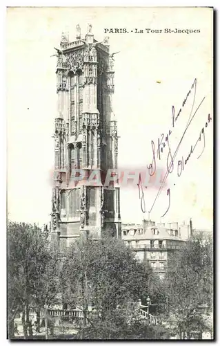 Cartes postales Paris La Tour St Jacques