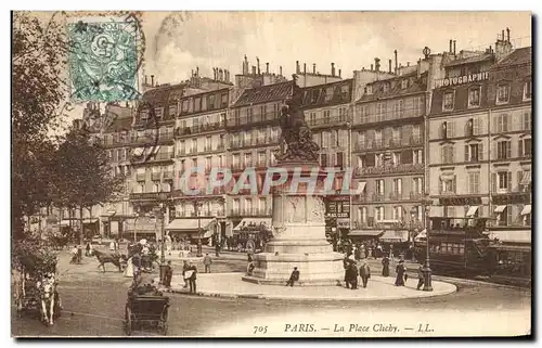 Cartes postales Paris La Place Clichy