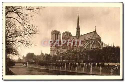 Ansichtskarte AK Notre Beau Paris Notre Dame