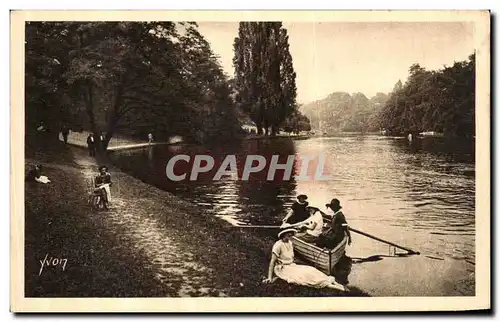 Cartes postales Paris Lac du Bois de Boulogne