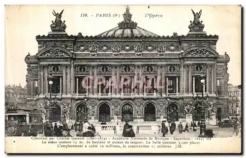 Cartes postales Paris L Opera