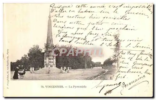 Cartes postales Vincennes La Pyramide