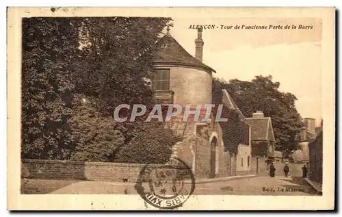 Cartes postales Alencon Tour de L Ancienne Porte de la Barre