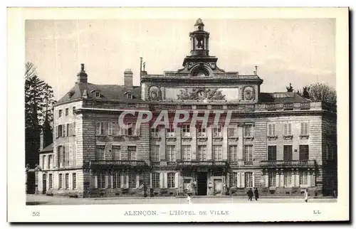 Cartes postales Alencon L Hotel De Ville