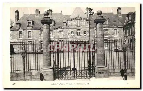 Cartes postales Alencon La Prefecture