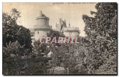 Cartes postales Alencon Le Chateau