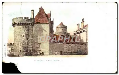 Cartes postales Alencon Vieux Chateau