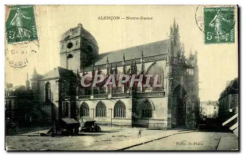 Cartes postales Alencon Notre Dame