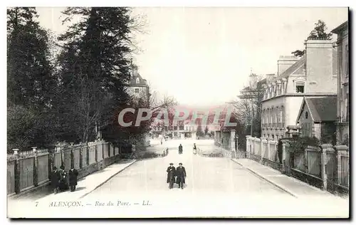 Cartes postales Alencon Rue du Parc