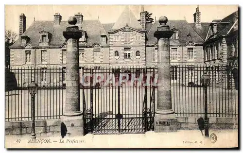 Cartes postales Alencon La Prefecture