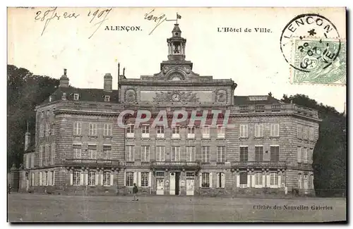 Cartes postales Alencon L Hotel de Ville