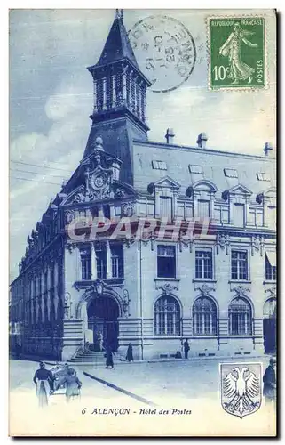 Cartes postales Alencon Hotel des Postes