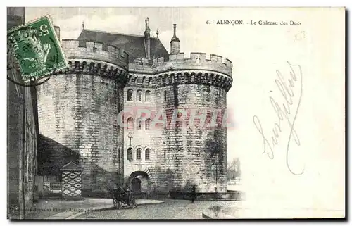 Cartes postales Alencon Le Chateau des Ducs