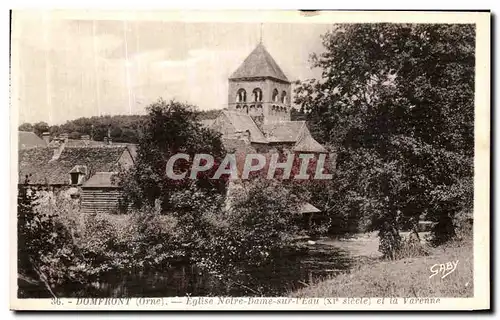 Cartes postales Domfront Eglise Notre Dame sur l Eau et la Varenne