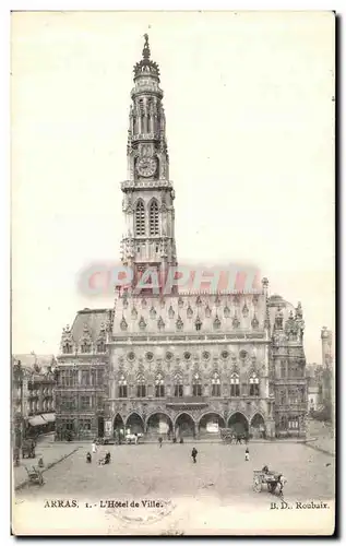 Cartes postales Arras L Hotel de Ville