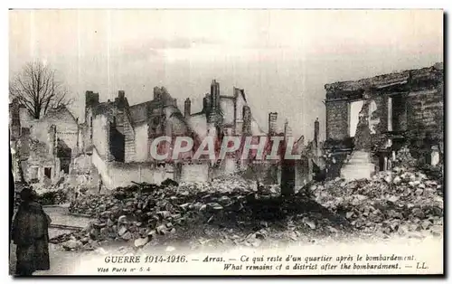Cartes postales Arras Militaria