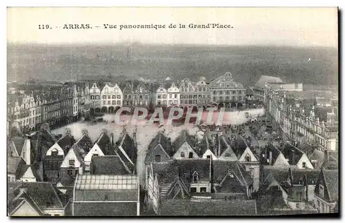 Cartes postales Arras Vue Panoramique de La Grand Place