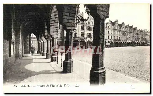 Cartes postales Arras Voutes de L Hotel de Ville