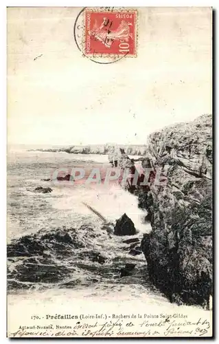 Cartes postales Prefailles Rochers de la Pointe Saint Gildas