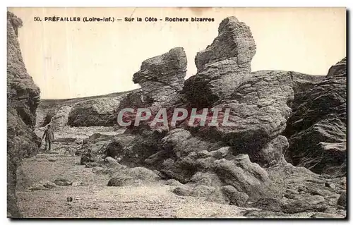 Cartes postales Prefailles Sur la Cote Rochers Bizarres