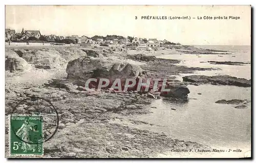 Cartes postales Prefailles La Cote Pres la Plage