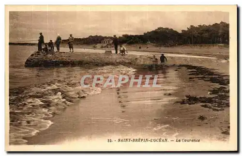 Ansichtskarte AK St Brevin l Ocean La Courance Pecheurs