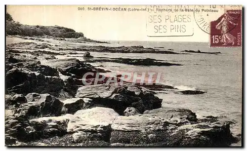 Cartes postales St Brevin l Ocean Rochers de la Baie du Pointeau