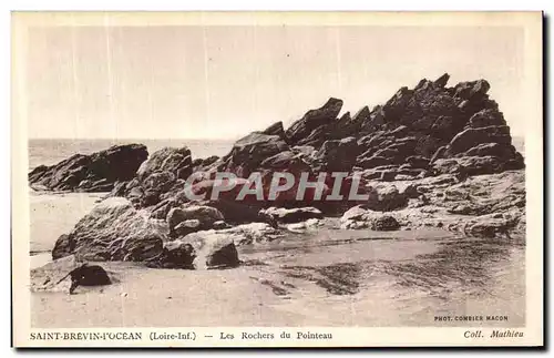 Ansichtskarte AK St Brevin l Ocean Les Rochers du Pointeau