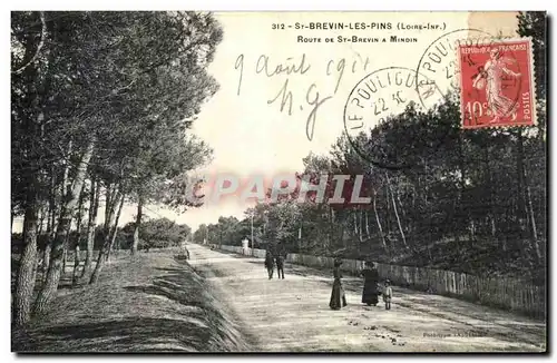 Cartes postales Saint Brevin Les Pins Route De St Brevin a Mindin