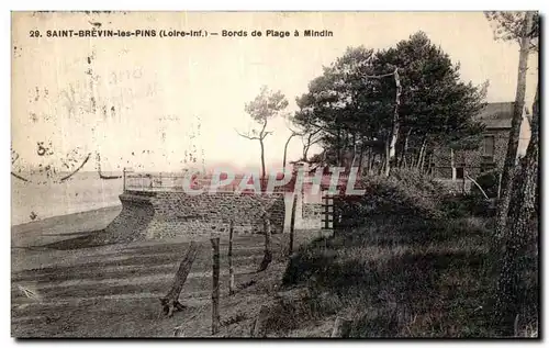 Cartes postales Saint Brevin Les Pins Bords de Plage a Mindin