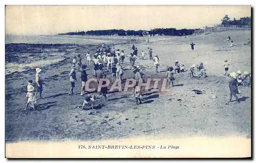 Cartes postales Saint Brevin Les Pins La Plage Enfants