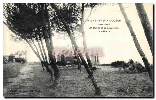 Cartes postales Saint Brevin L Ocean Les Dunes et le Boulevard De L Ocean