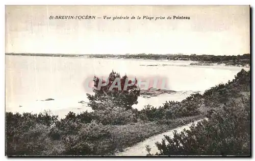 Cartes postales Saint Brevin l Ocean Vue Generale de la Plage prise du Pointeau