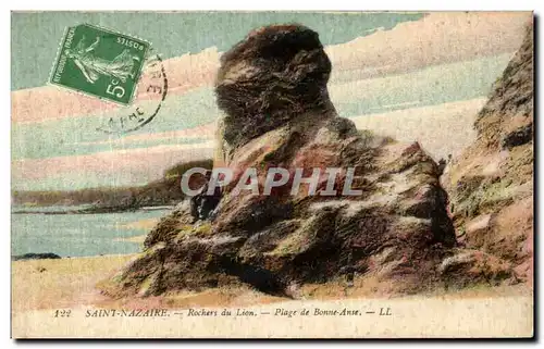 Cartes postales Saint Nazaire Rochers du Lion Plage de Bonne Anse