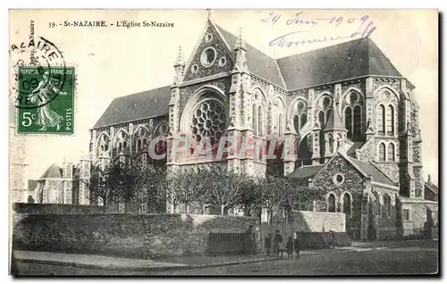 Ansichtskarte AK Saint Nazaire L Eglise St Nazaire